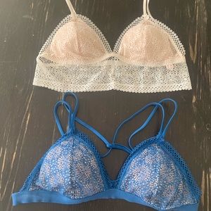 Victoria’s Secret Lace Bralettes Large
